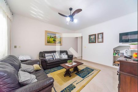 Sala de casa à venda com 3 quartos, 125m² em Vila Humaitá, Santo André