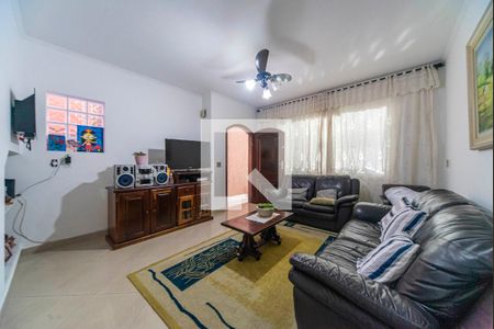 Sala de casa à venda com 3 quartos, 125m² em Vila Humaitá, Santo André