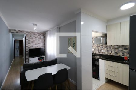 Sala de apartamento à venda com 2 quartos, 51m² em Utinga, Santo André