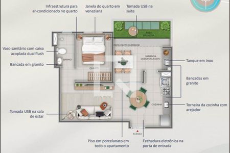 Apartamento à venda com 2 quartos, 55m² em Alípio de Melo, Belo Horizonte