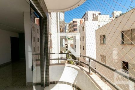 Varanda  de apartamento à venda com 3 quartos, 126m² em Buritis, Belo Horizonte