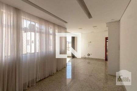 Sala  de apartamento à venda com 3 quartos, 126m² em Buritis, Belo Horizonte