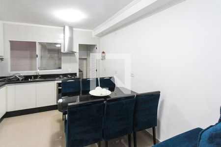 Sala de Jantar e Cozinha de casa de condomínio à venda com 3 quartos, 113m² em Vila Formosa, São Paulo