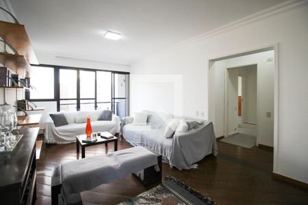 Sala de apartamento à venda com 3 quartos, 170m² em Indianópolis, São Paulo