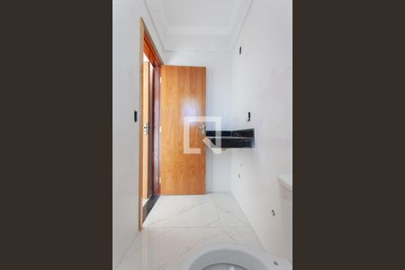 Banheiro da Suíte de casa à venda com 2 quartos, 200m² em Santa Amelia, Belo Horizonte