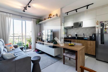 Sala de apartamento para alugar com 2 quartos, 43m² em Jardim América da Penha, São Paulo
