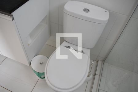 Banheiro da Suíte de apartamento para alugar com 1 quarto, 80m² em Cabral, Curitiba