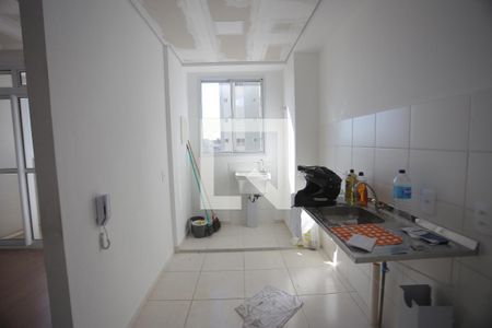 Cozinha de apartamento à venda com 2 quartos, 54m² em Jardim Riacho das Pedras, Contagem