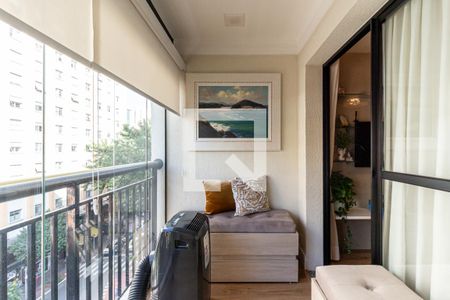 Varanda de apartamento à venda com 2 quartos, 58m² em Campos Elíseos, São Paulo