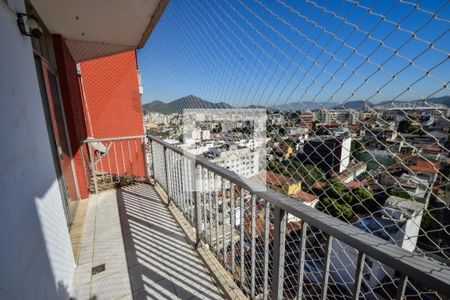 Varanda da Sala de apartamento para alugar com 1 quarto, 60m² em Méier, Rio de Janeiro