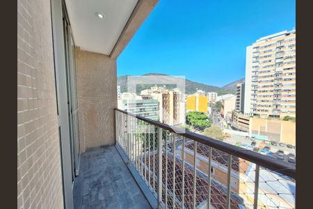 Varanda de apartamento à venda com 1 quarto, 64m² em Botafogo, Rio de Janeiro