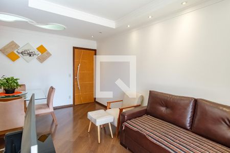 Sala de apartamento à venda com 3 quartos, 75m² em Vila Nova Manchester, São Paulo