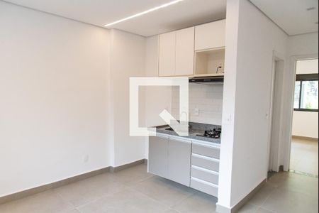 Sala/Cozinha de apartamento para alugar com 1 quarto, 29m² em Ipiranga, São Paulo