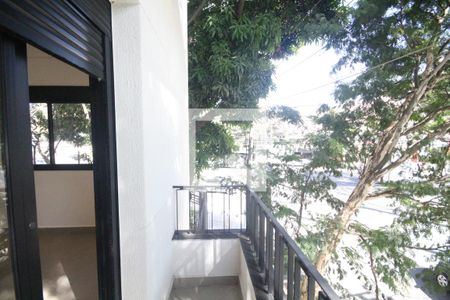 Varanda do Quarto de apartamento para alugar com 1 quarto, 54m² em Ipiranga, São Paulo