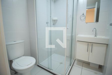Banheiro de apartamento para alugar com 1 quarto, 29m² em Brás, São Paulo