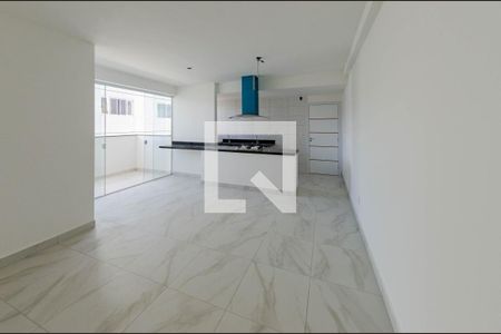 Sala de apartamento à venda com 3 quartos, 77m² em Coração Eucarístico, Belo Horizonte