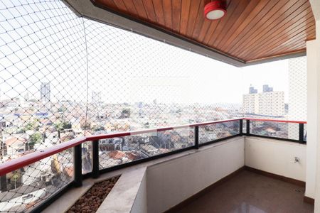 Varanda da Sala de apartamento à venda com 4 quartos, 140m² em Santa Teresinha, São Paulo