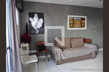 Sala de apartamento à venda com 1 quarto, 48m² em Pinheiros, São Paulo