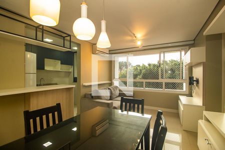 Sala de apartamento para alugar com 2 quartos, 54m² em Tristeza, Porto Alegre