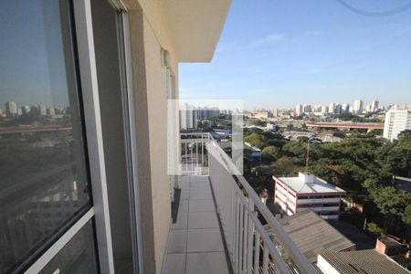 Varanda da Sala de apartamento à venda com 1 quarto, 32m² em Cambuci, São Paulo