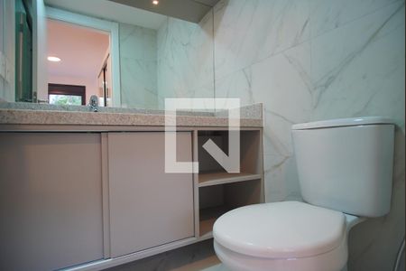 Banheiro - Suíte de apartamento para alugar com 1 quarto, 49m² em Petrópolis, Porto Alegre