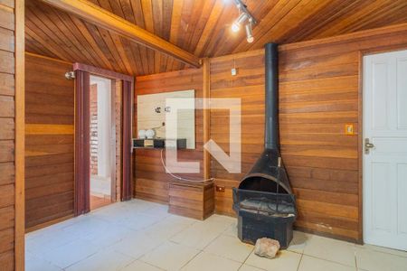 Sala de casa de condomínio para alugar com 4 quartos, 180m² em Santa Tereza, Porto Alegre