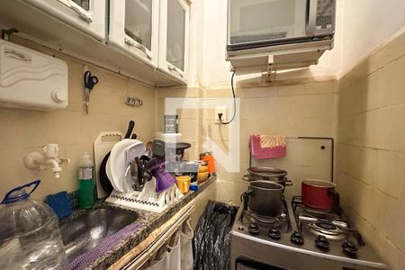 Cozinha de kitnet/studio à venda com 1 quarto, 36m² em Copacabana, Rio de Janeiro