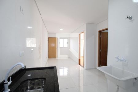 Sala/Cozinha e Área de Serviço de apartamento à venda com 1 quarto, 40m² em Cidade Patriarca, São Paulo
