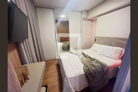 Suíte de apartamento à venda com 3 quartos, 86m² em Vila da Serra, Nova Lima