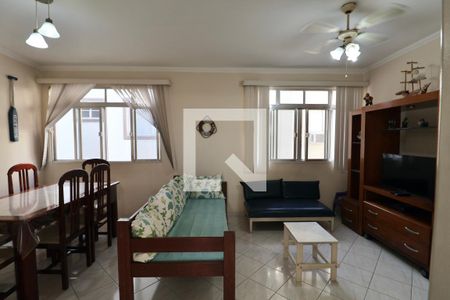 Sala de apartamento para alugar com 2 quartos, 85m² em Enseada, Guarujá