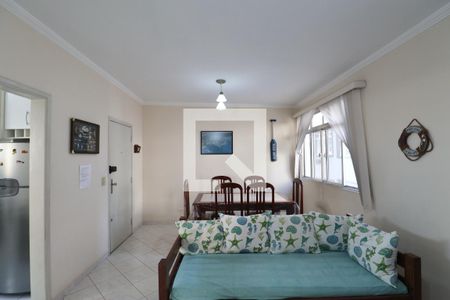 Sala de apartamento para alugar com 2 quartos, 85m² em Enseada, Guarujá