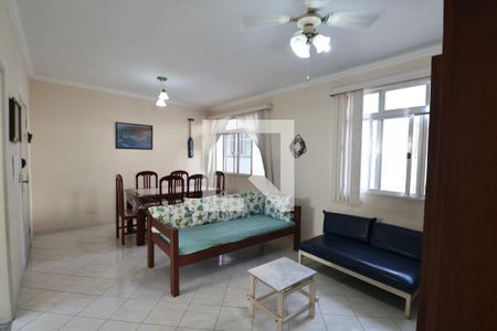 Sala de apartamento para alugar com 2 quartos, 85m² em Enseada, Guarujá