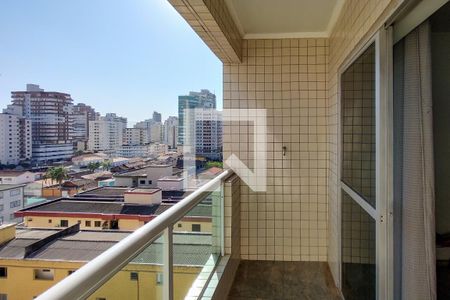 Varanda da Sala de apartamento para alugar com 2 quartos, 90m² em Guilhermina, Praia Grande