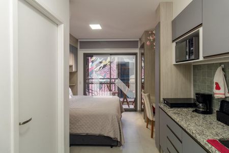Studio de kitnet/studio para alugar com 1 quarto, 22m² em República, São Paulo