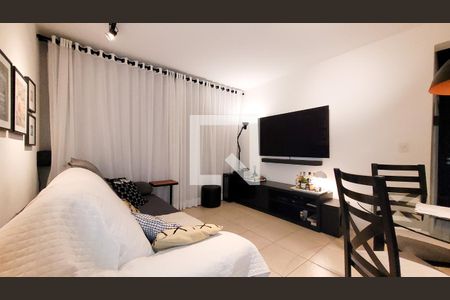 Sala de apartamento à venda com 1 quarto, 55m² em Jardim Proença, Campinas