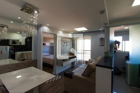 Sala de apartamento à venda com 1 quarto, 48m² em Vila Tolstoi, São Paulo