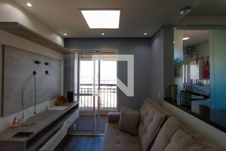 Sala de apartamento à venda com 1 quarto, 48m² em Vila Tolstoi, São Paulo