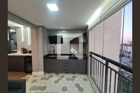 Varanda Gourmet  de apartamento para alugar com 2 quartos, 68m² em Jardim Flor da Montanha, Guarulhos