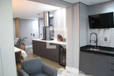 Varanda Gourmet  de apartamento para alugar com 2 quartos, 68m² em Jardim Flor da Montanha, Guarulhos