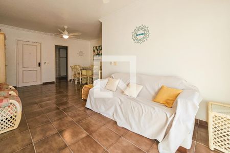 Sala de apartamento para alugar com 3 quartos, 150m² em Jardim Ana Maria, Guarujá