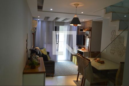 Sala  de apartamento à venda com 3 quartos, 138m² em Taquara, Rio de Janeiro