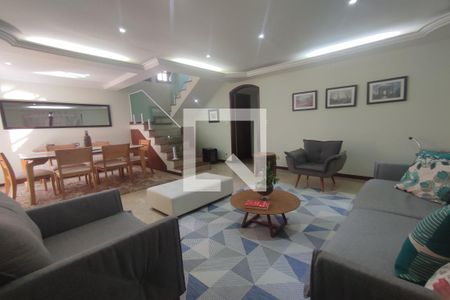 Sala de casa de condomínio à venda com 4 quartos, 191m² em Taquara, Rio de Janeiro