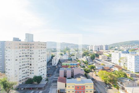 Vista da Sala/Quarto de apartamento para alugar com 1 quarto, 27m² em Partenon, Porto Alegre