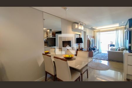 Sala e Cozinha de apartamento à venda com 1 quarto, 80m² em Osvaldo Cruz, São Caetano do Sul