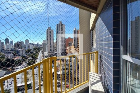 Varanda da Sala de apartamento para alugar com 1 quarto, 55m² em Botafogo, Campinas