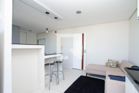 Sala/Cozinha de apartamento para alugar com 1 quarto, 38m² em Vila Augusta, Guarulhos