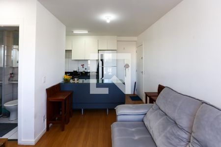 sala de apartamento para alugar com 2 quartos, 42m² em Parque Reboucas, São Paulo