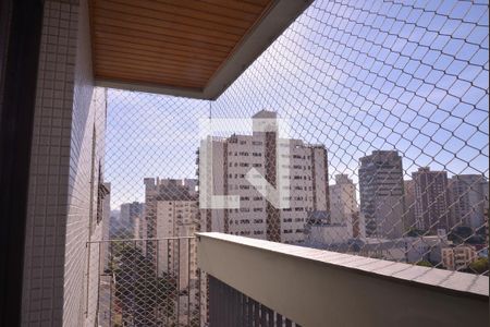 Varanda de apartamento à venda com 3 quartos, 244m² em Vila Bastos, Santo André