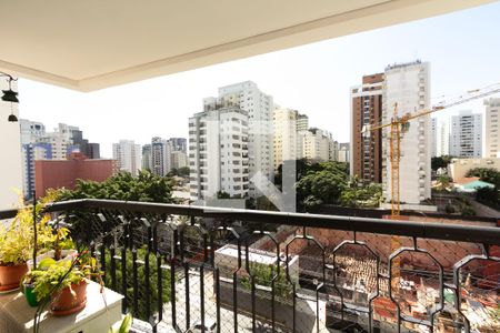 Varanda de apartamento à venda com 3 quartos, 95m² em Indianópolis, São Paulo