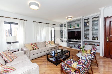 Sala de apartamento à venda com 3 quartos, 95m² em Indianópolis, São Paulo